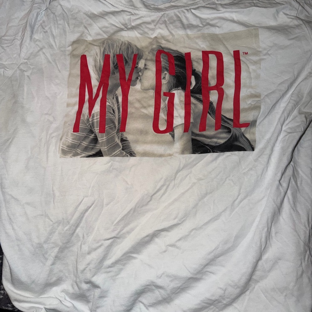 Zara White Graphic Tee